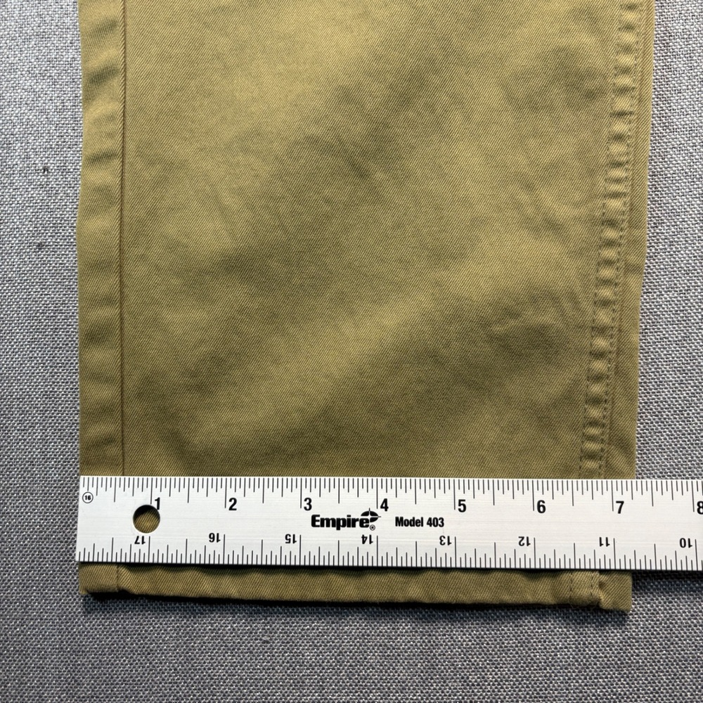 Brooks Brothers Slim Fit Khaki Tan 5-Pocket Stretch Pants Mens 38x30 - Picture 8 of 13